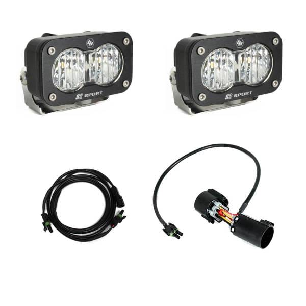 Baja Designs 23-24 Ford F250/F350 Super Duty S2 Sport Dual Reverse Light Kit w/Trailer Hitch Harness