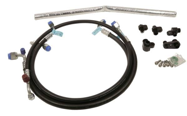 Fleece Performance 13-16 Dodge 6.7L Cummins 2nd Gen Swap Kit A/C Line Reroute Kit