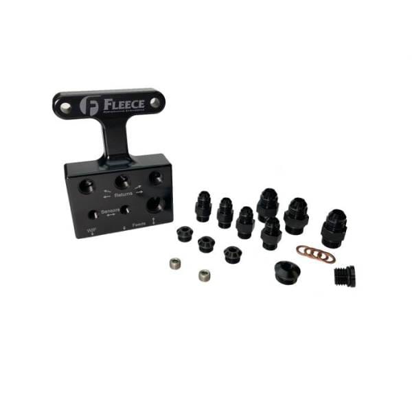 Fleece Performance 03-07 Dodge 5.9L / 07.5-09 6.7L Cummins 3rd Gen Fuel Distribution Block