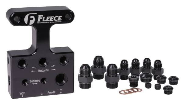 Fleece Performance 07.5-09 Dodge 6.7L Cummins 3rd Gen Fuel Distribution Block