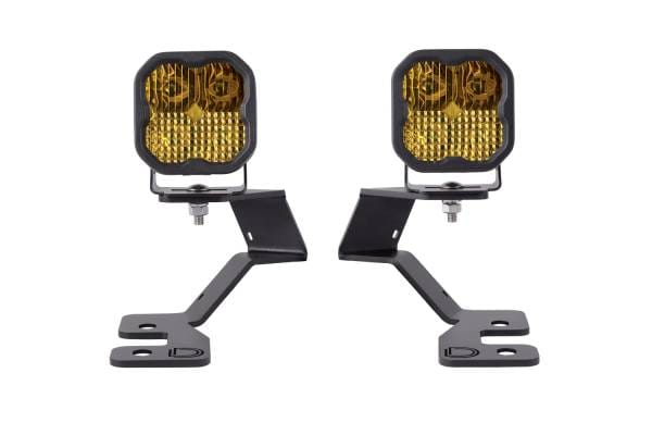 Diode Dynamics 2021 Ford Bronco Sport SS3 LED Ditch Light Kit - Sport Yellow Combo
