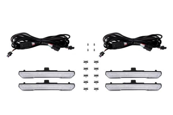 Diode Dynamics 2024 GMC Sierra/Canyon LED Sequential Sidemarkers - Clear