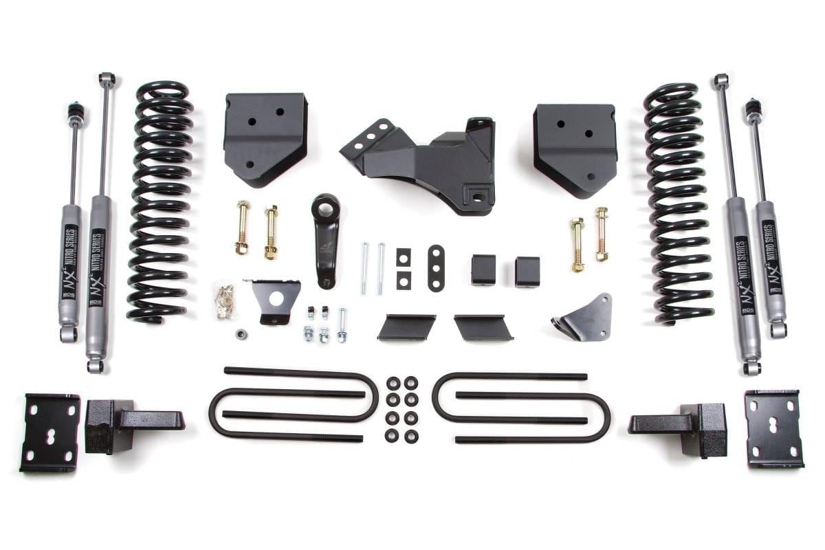 4 Inch Lift Kit | Ford F250/F350 Super Duty (2011-2016) 4WD Diesel | Leaf Springs | FOX 2.0 Performance Series Shocks | BDS Suspension