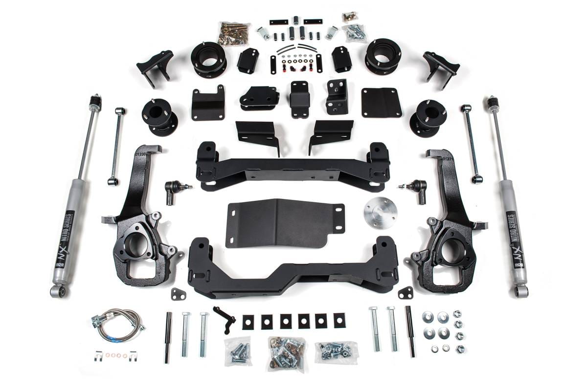 4 Inch Lift Kit | Ram 1500 w/ Air Ride (2019-2024) 4WD | NX2 Nitro Series | Standard Knuckle | BDS Suspension