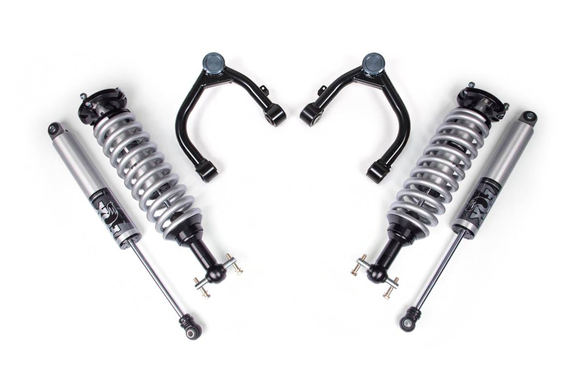 2 Inch Leveling Kit | FOX 2.0 Performance Series Coilover | Chevy Silverado & GMC Sierra 1500 (2019-2026) 4WD | BDS Suspension
