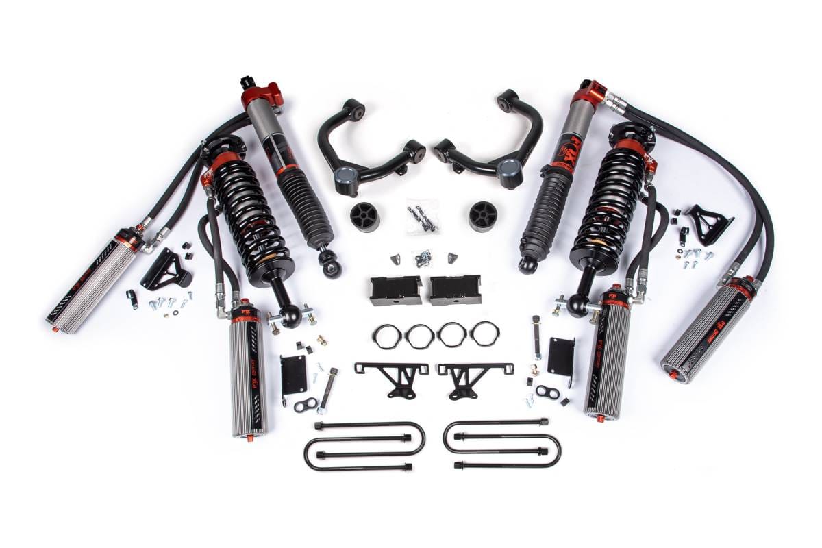 3.5 Inch Lift Kit | FOX 3.0 Factory Race Series Internal Bypass Coil-Overs | 2025-2026 Chevy Silverado & GMC Sierra 1500 4WD | BDS Suspension