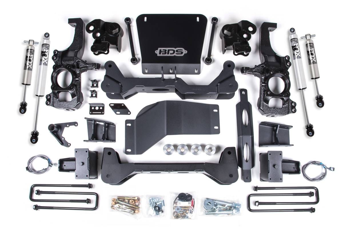 5 Inch Lift Kit | FOX 2.5 HTO Performance Series | Chevy Silverado / GMC Sierra 2500HD/3500HD (2020-2026) 4WD | Without Factory Overload | BDS Suspension