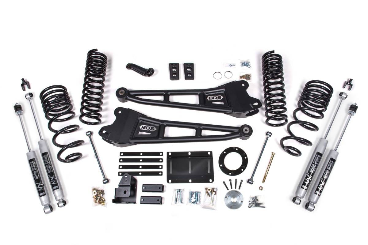 6 Inch Lift Kit w/ Radius Arm | Ram 2500 (2014-2018) 4WD Diesel | FOX 2.0 Performance Series Shocks | BDS Suspension