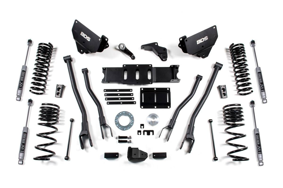 6 Inch Lift Kit w/ 4-Link | Ram 2500 (2014-2018) 4WD Diesel | FOX 2.5 Performance Elite Shocks | BDS Suspension