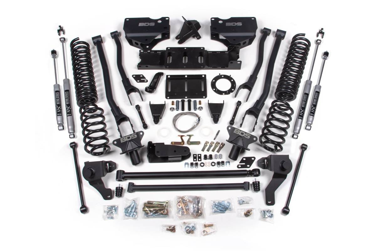 8 Inch Lift Kit w/ 4-Link | 2019-2024 Ram 2500 4WD Diesel | NX2 Nitro Series Shocks | BDS Suspension