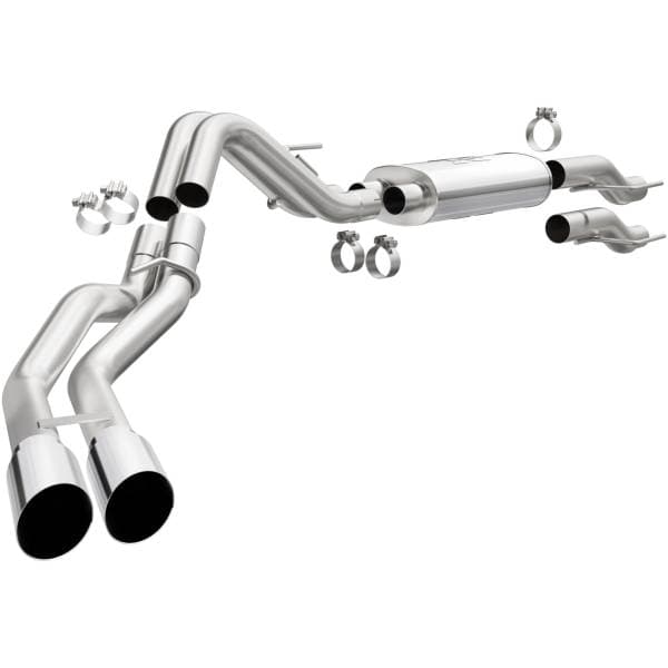 Magnaflow 15-21 Ford F-150 Street Series Cat-Back Performance Exhaust System- SS Polished Rear Exit