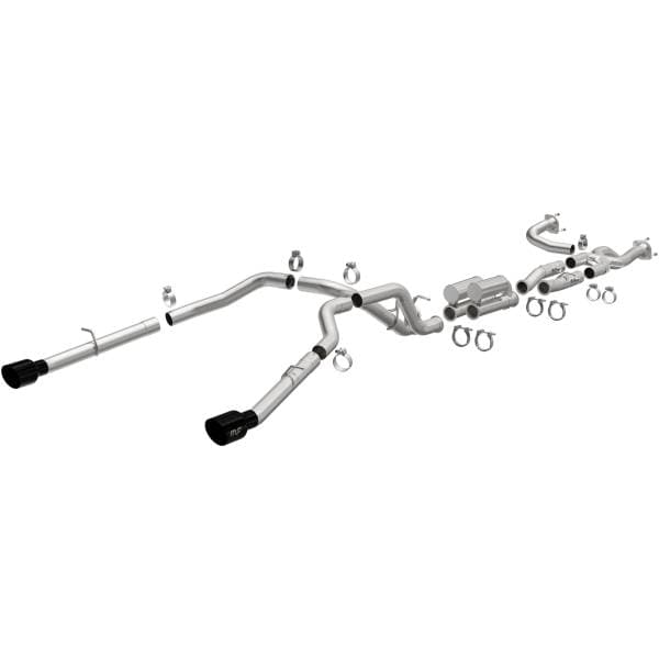 MagnaFlow 2025 Ram 1500 RHO SPEQ Series Black Chrome Cat-Back Performance Exhaust System