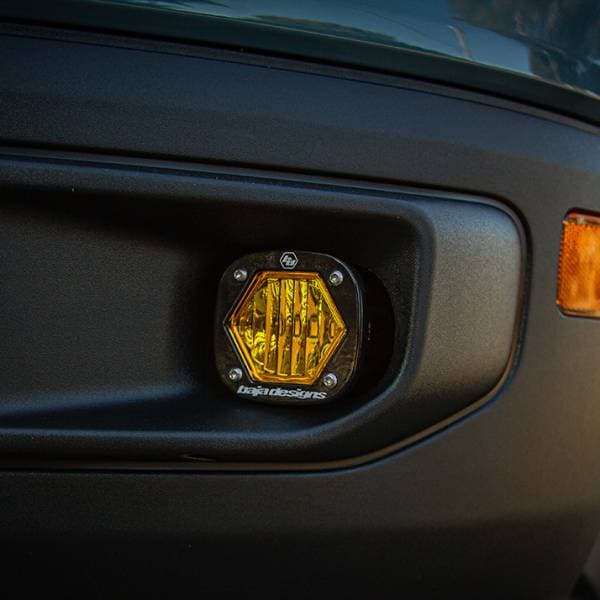 Baja Designs 21+ Ford Bronco Sport S1 WC LED Fog Pocket Light Kit - Clear