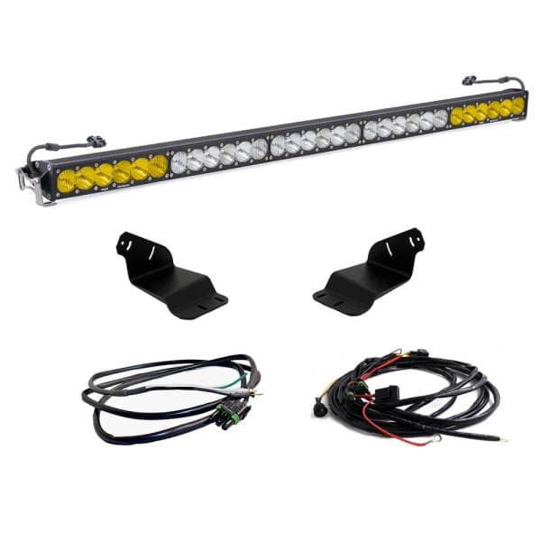Baja Designs 2021+ Ford Bronco Roof Light Bar Kit 50 inch Onx6+ Dual Control w/Upfitter