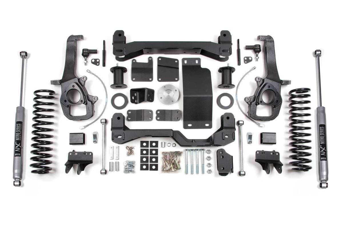 6 Inch Lift Kit | Ram 1500 (2013-2018) 4WD | 5 Inch Rear Coil Springs | NX2 Nitro Series Shocks | BDS Suspension