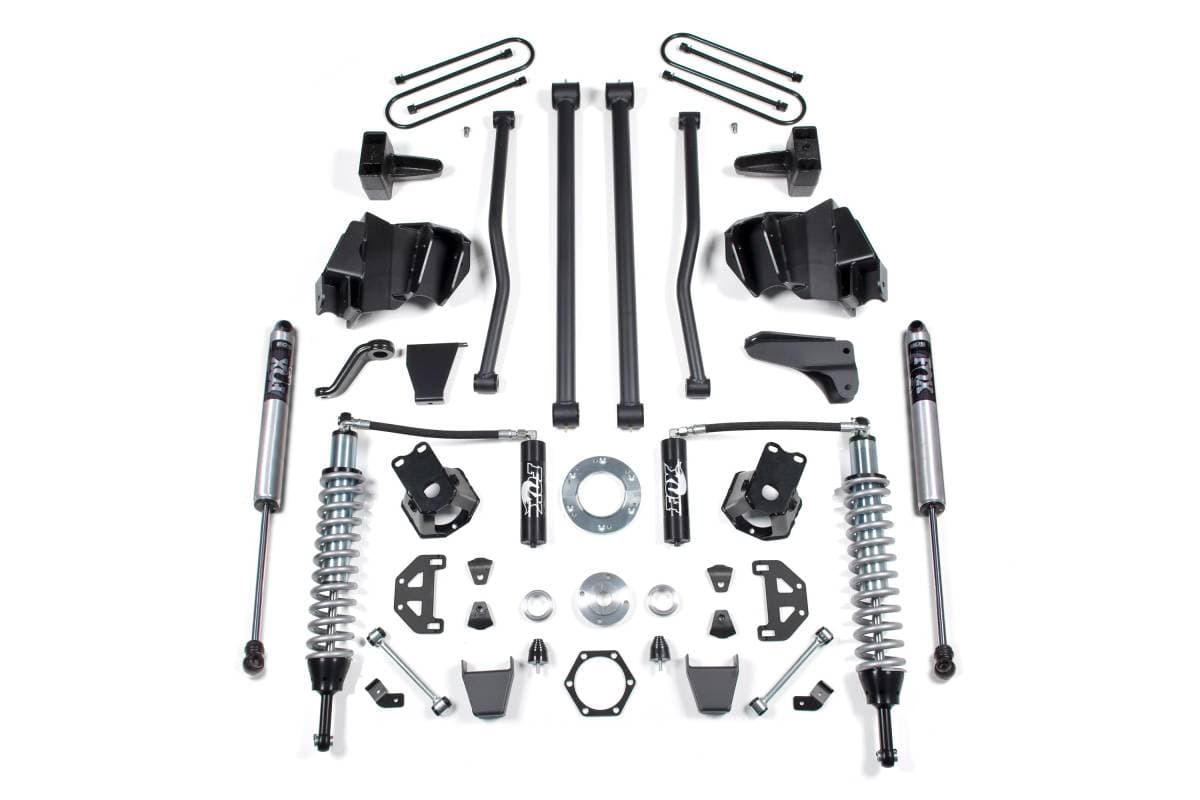 8 Inch Lift Kit | Long Arm & FOX 2.5 Coil-Over Conversion | 2008 Dodge Ram 2500/3500 4WD Diesel | Leaf Springs Rear | BDS Suspension